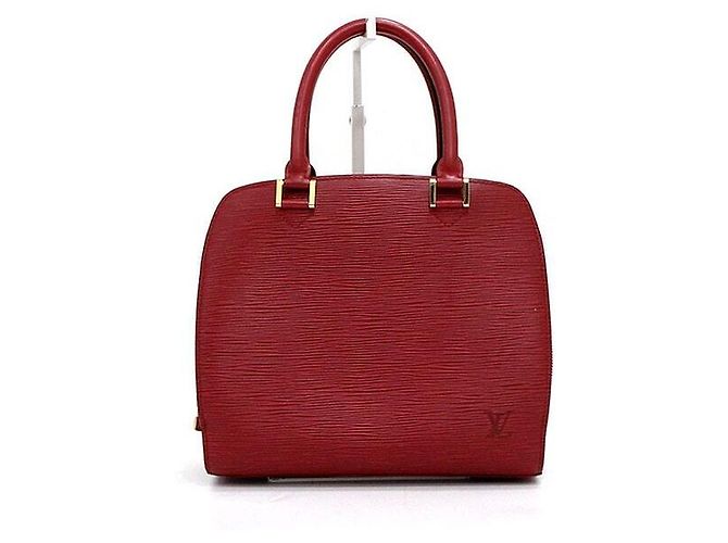 Louis Vuitton Bolsa Tote Poonof Vermelho