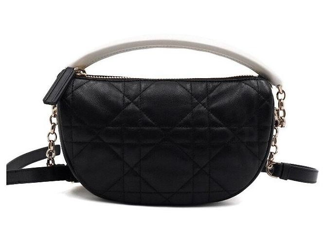 Dior Borsa Hobo e Borsa a tracolla VIBE in agnello nero
