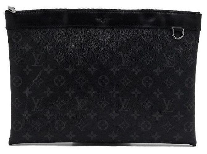 Louis Vuitton Pochette Masculina Monogram Eclipse Multicor