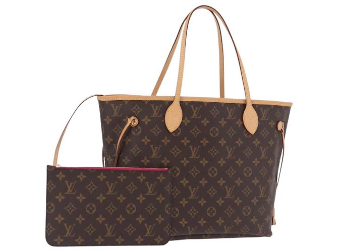 LOUIS VUITTON Sac cabas Monogram Neverfull MM M40156 LV Auth 190304SM Monogramme