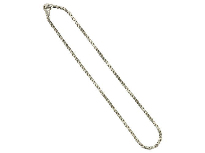 Tiffany & Co Collana Tiffany Vintage Twist Rope Argento