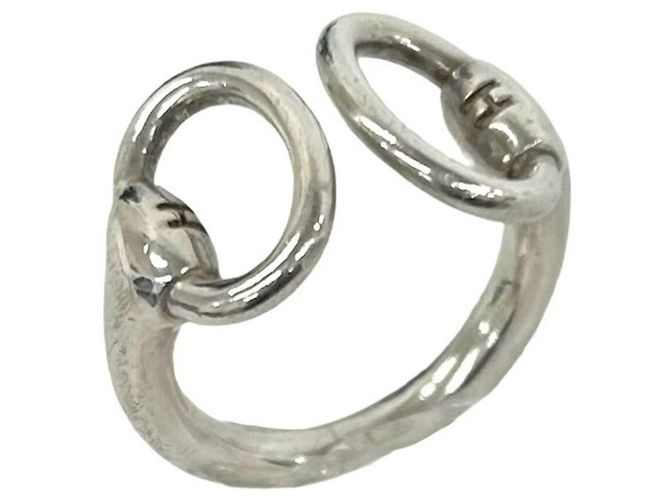 Hermès Hermes Vintage Nausicaä Ring Silber