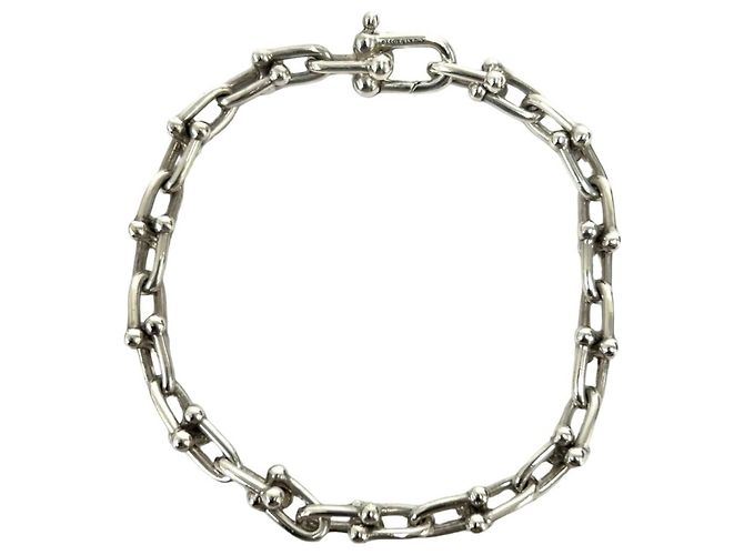 Tiffany & Co Bracciale piccolo charm Tiffany HardWear Argento