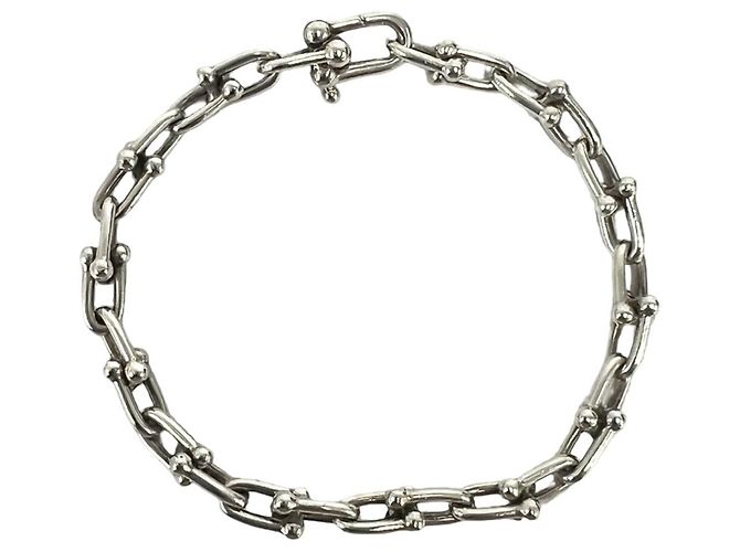 Tiffany & Co Bracciale piccolo con charm Tiffany HardWear Argento