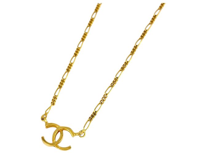 Collana Chanel placcata oro D'oro