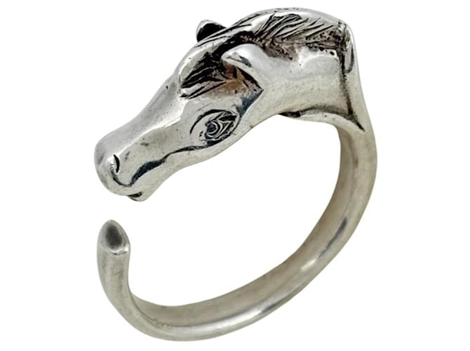 Ring Hermès Bague anneau en argent 925 Hermes Argenté 
