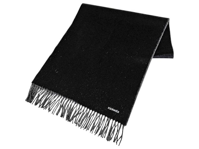 Hermès Stola in cashmere nero Hermes