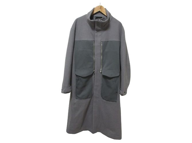 Autre Marque Cappotto con collo alto e zip ZUCCa Marrone