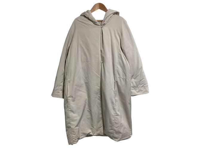 S Max Mara The Cube Down Coat Beige