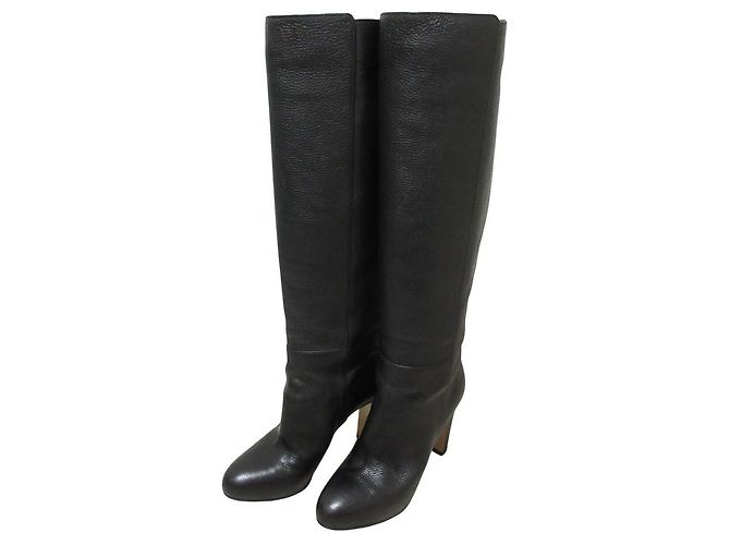 Autre Marque Botas longas de couro Gianvito Rossi