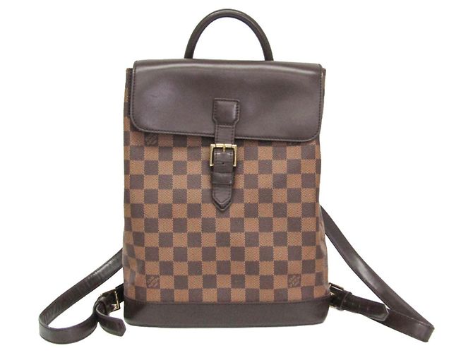 Louis Vuitton Damier Soho Damenrucksack Braun