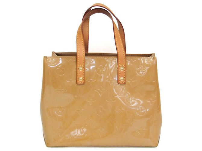 Louis Vuitton Monogram Vernis Reade PM Handtasche Haselnuss