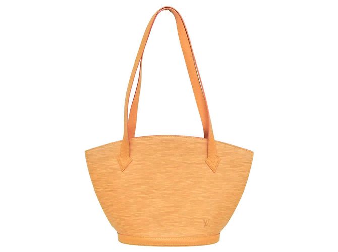 Borsa a Spalla Louis Vuitton Epi Saint-Jacques PM Giallo