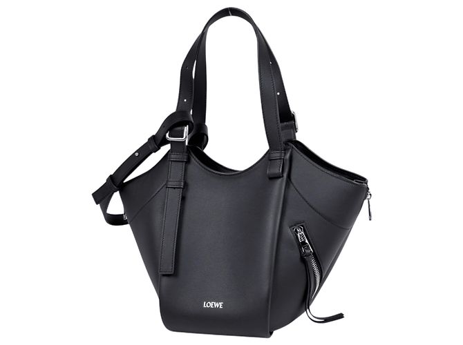 Loewe Hammock Flip Bag Black