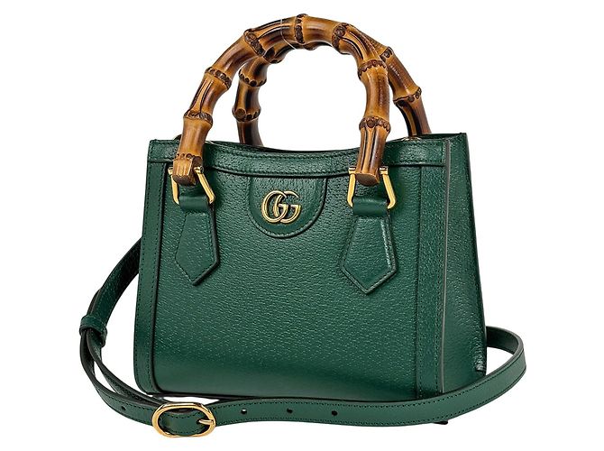Sac cabas Diana Small de Gucci Vert