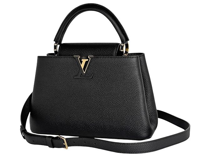 Sac à main Louis Vuitton Capucines MM Noir
