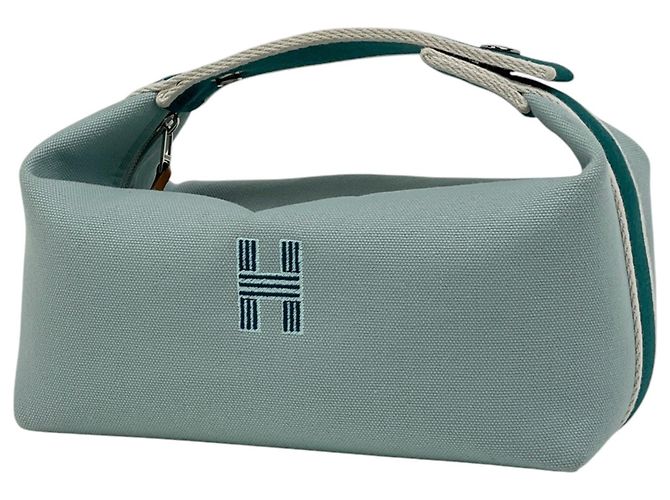 Hermès Pochette Hermes Bride à Black PM Blu chiaro