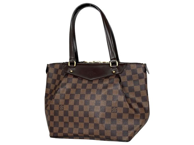 Borsa Louis Vuitton Westminster PM Marrone Damier ebene