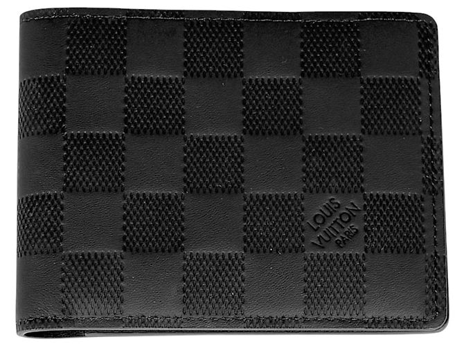 Louis Vuitton Portefeuille Multiple Bi-fold Wallet Negro