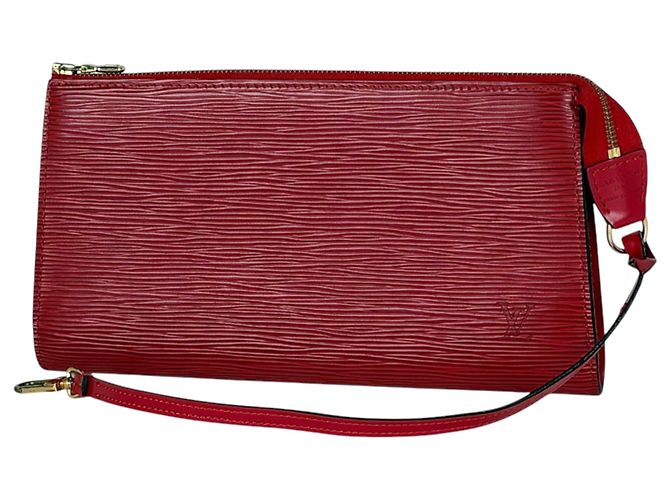 Louis Vuitton Pochette Accessoires Pouch Rot