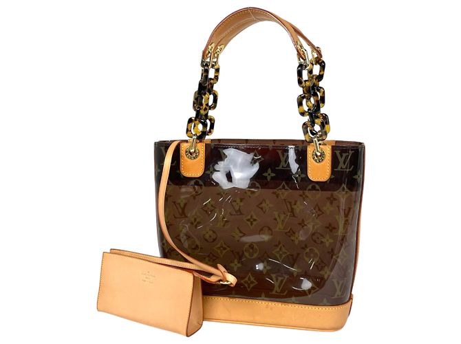 Sac cabas Louis Vuitton Cabas Ambre PM Marron Monogramme