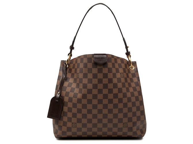 Louis Vuitton Marrone Damier Ebene Graceful PM