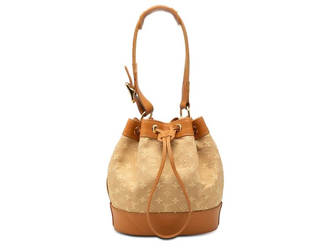 Louis Vuitton Beige Monogram Mini Lin Noelie Bege