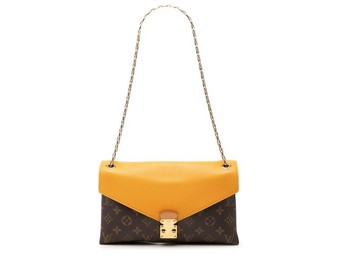 Louis Vuitton Brown Monogram Pallas Chain Braun