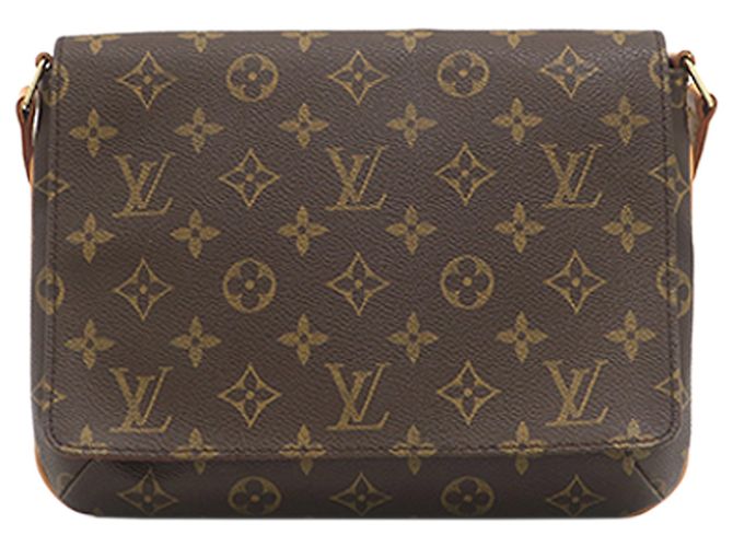 Louis Vuitton Musette Tango con tracolla corta monogramma marrone
