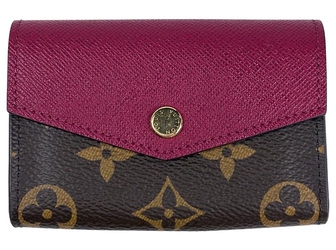 Louis Vuitton Multicartes Sarah Kartenetui Braun Fuschia