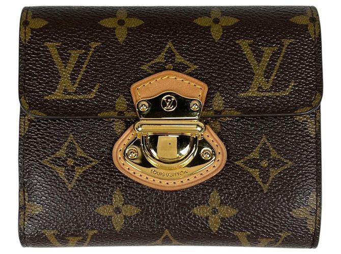 Louis Vuitton Portefeuille Joy Tri-fold Wallet Brown