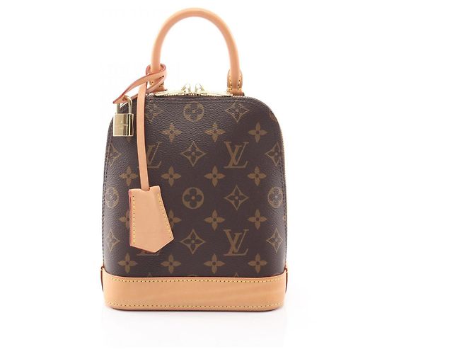 Louis Vuitton Alma Rucksack Braun