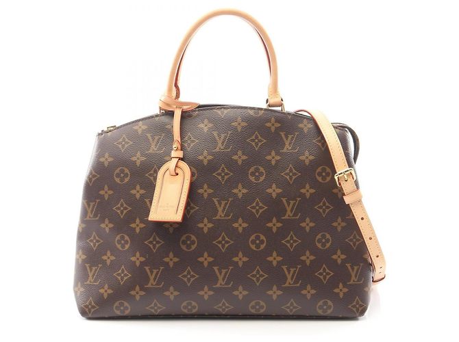 Borsa Louis Vuitton Grand Palais MM Monogram Marrone