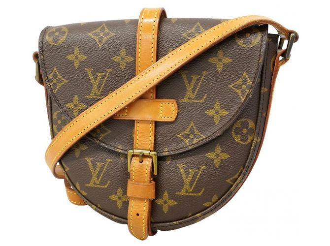 Borsa a Spalla Louis Vuitton Monogram Chantilly PM Marrone