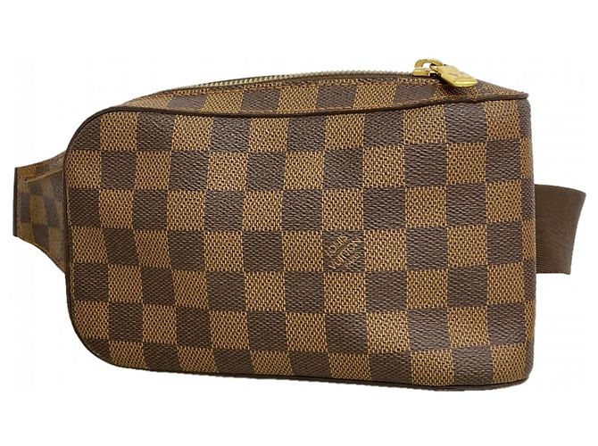Borsa a tracolla Louis Vuitton Damier Geronimos Damier ebene