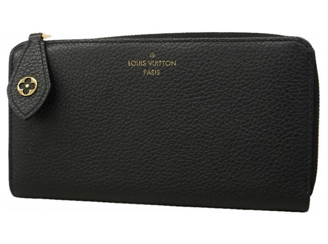 Louis Vuitton Long Wallet in Noir Black