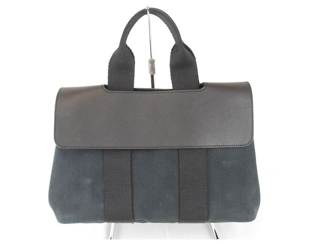 Hermès Hermes Handtasche mit Etui Schwarz Weiß