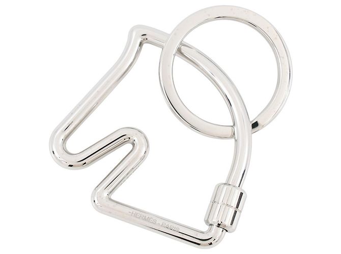 Hermès Porte-clés Cheval Hermes Argenté