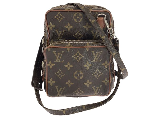 Borsa a Spalla Louis Vuitton Monogram Mini Amazon Marrone Monogramma
