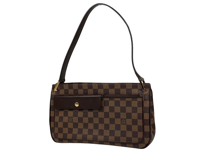 Borsa a Spalla Louis Vuitton Aubagne Marrone