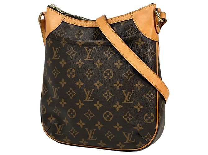 Bolso de Hombro Louis Vuitton Odeon PM Castaño