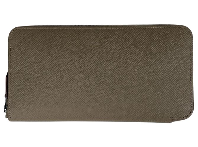 Hermès Hermes Azap Long Silk In Wallet Taupe