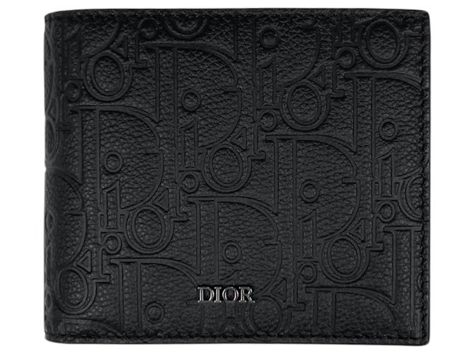 Christian Dior Black Bifold Wallet