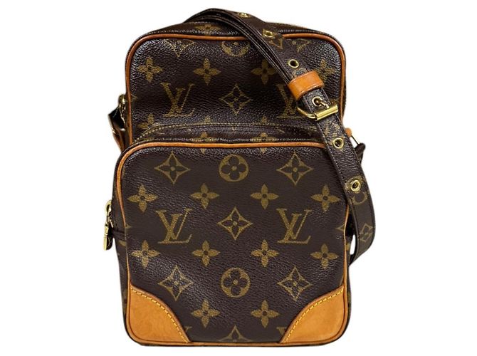 Bolso de hombro Louis Vuitton Amazon Monogram Castaño