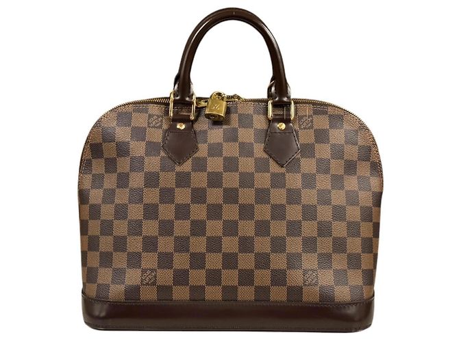 Bolsa Louis Vuitton Alma Damier Marrom