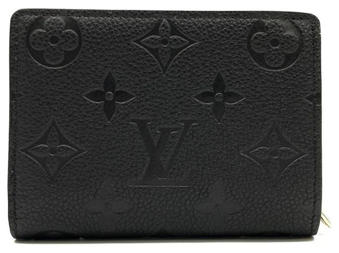 Louis Vuitton Portefeuille Claire Bi-fold Wallet Black Monogram
