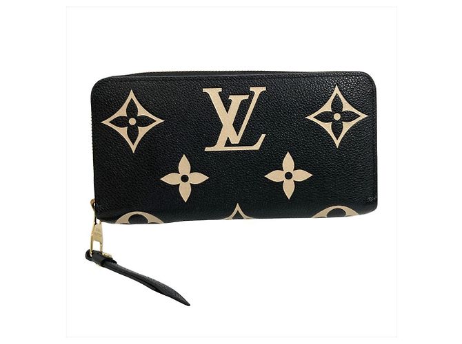 Cartera Zippy Long Monogram Empreinte Louis Vuitton Negro Multicolor Monograma