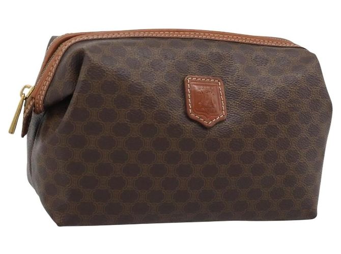 Céline Celine C Macadam Canvas Brown