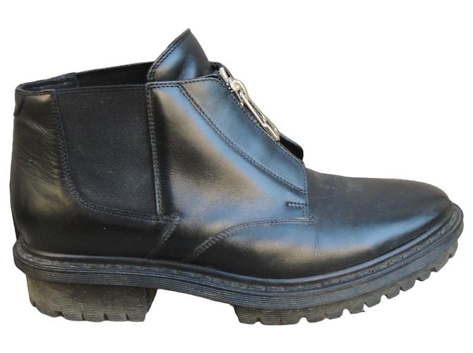 Botines Balenciaga de cuero negro