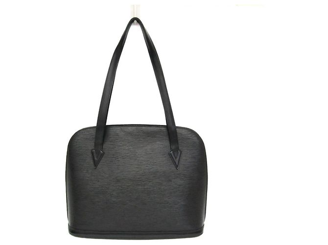 Louis Vuitton Lussac in pelle Epi Nero